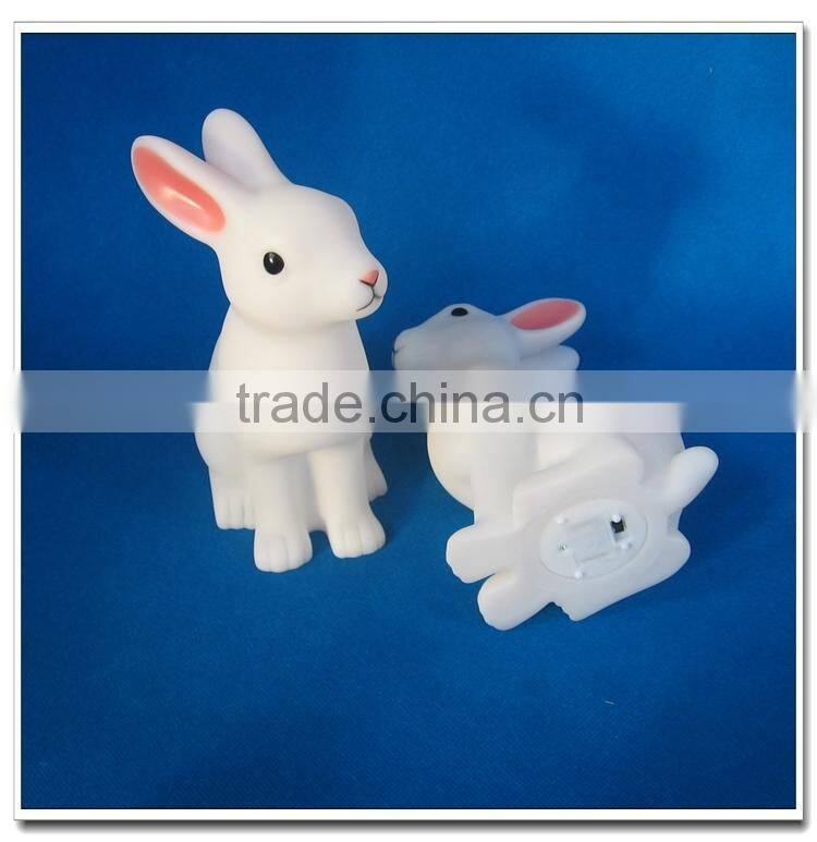 3D decorative lighted with rabbit animal light for Christmas