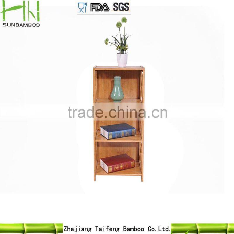 High quality Bamboo storage rack for office, kitchen and schoolroom