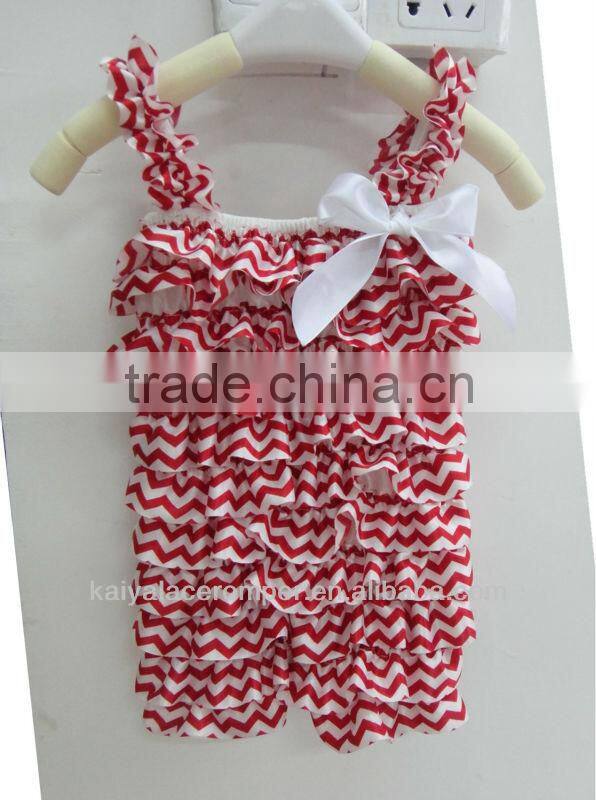 latest!!babies summer clothes chevron rompers adorable baby clothes fashion baby satin carters with bows chevron romper