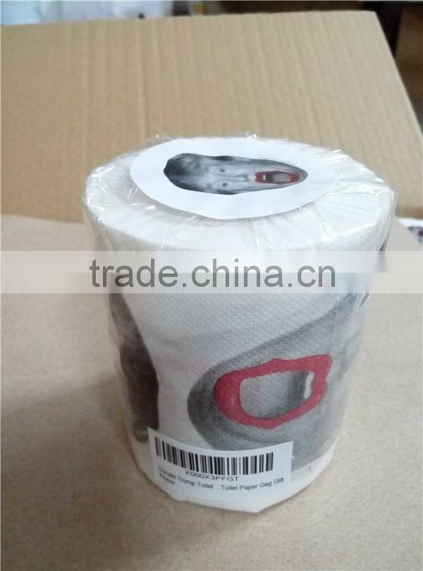 Donald Trump Toilet Paper Novelty Funny Toilet Paper Gag Gift