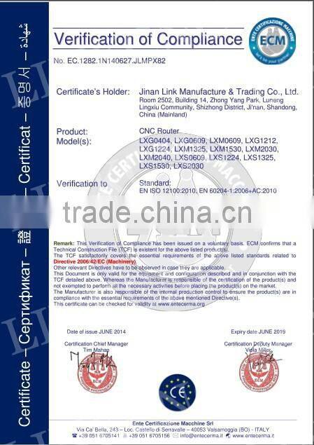 Jinan LINK cnc router kit 0609&mini 3d cnc router LXM0609