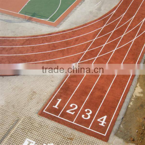 Effictive Practical rubber running track