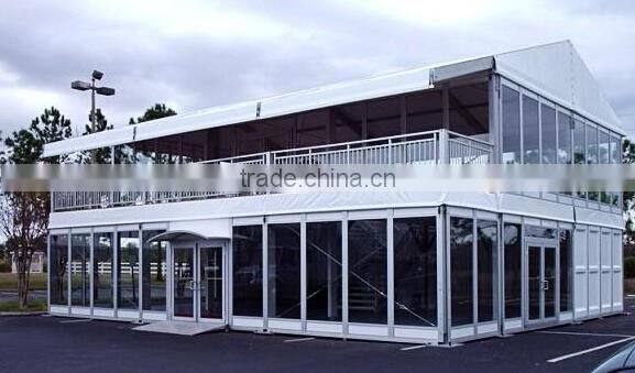 High Quality Cube Structure Tents Two Story Tents With VIP Flooring