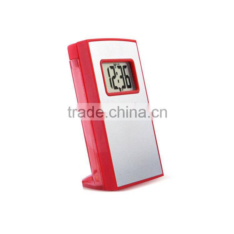 ECO Friendly wheel shape alarm Water Energy Clock, No Battery Fancy Digital Alarm Clock,weather forecast clock