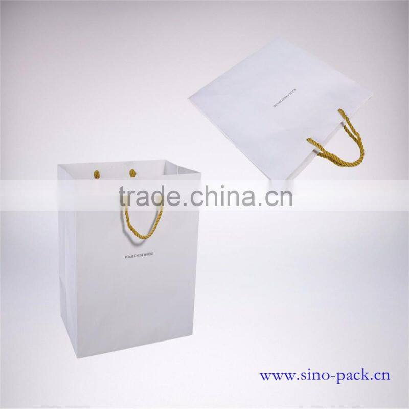 kraft paper packaging bag with handle