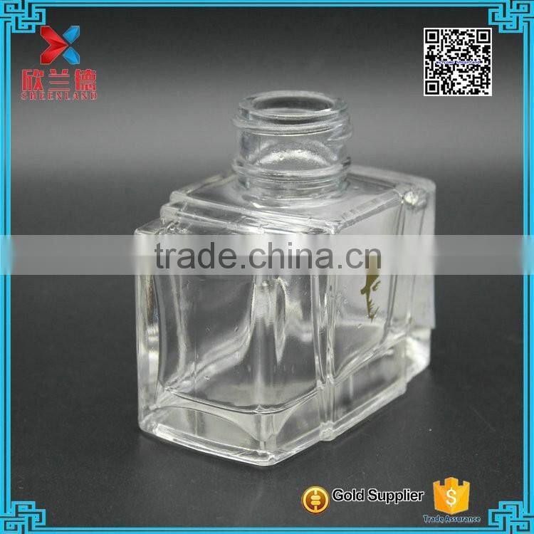 80ml fancy glass ink packaging bottle for european market