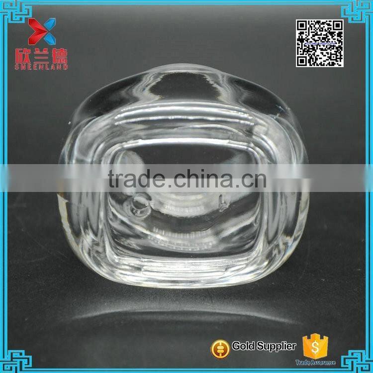 Wholesale 50ml Clear Ink Glass Bottle With Screw Cap