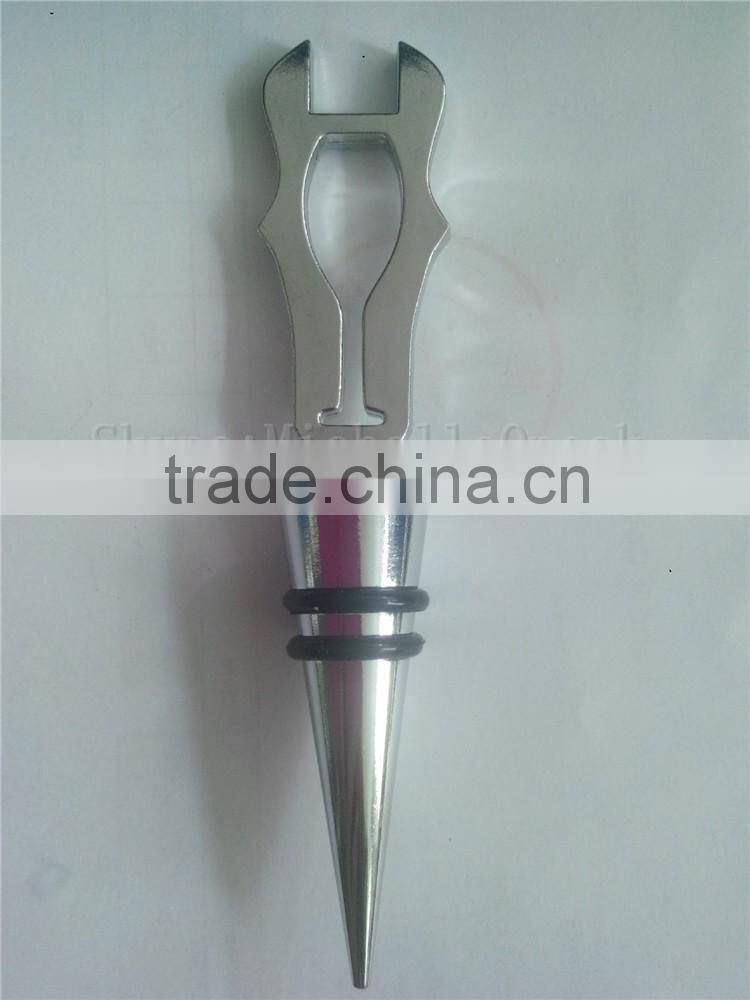 Popular Ox horn shape wine stopper exist mold
