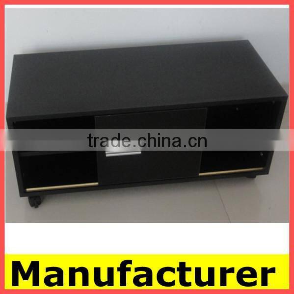2015 lcd plasma tv stand table with wheels design