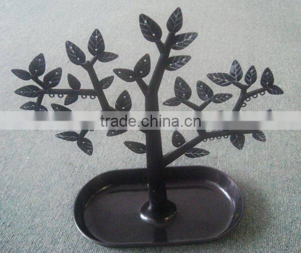 Customized artificial plastic tree for jewellery display made in china factory