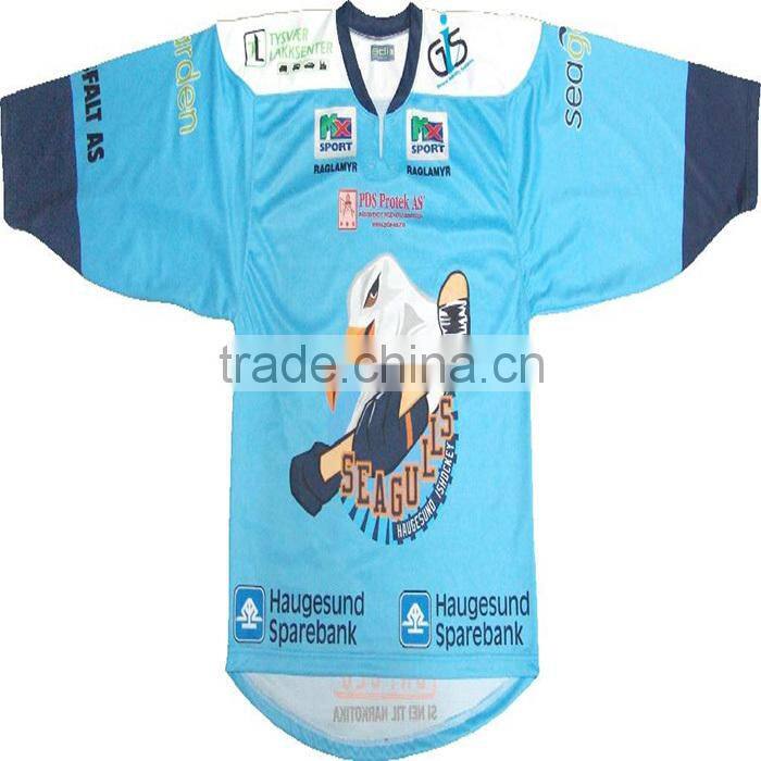 Custom sublimation anaheim ducks jersey