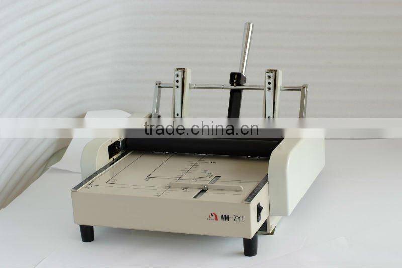 Professional manufacturer Note Book Binding Machine ZY1 manual stapler machine