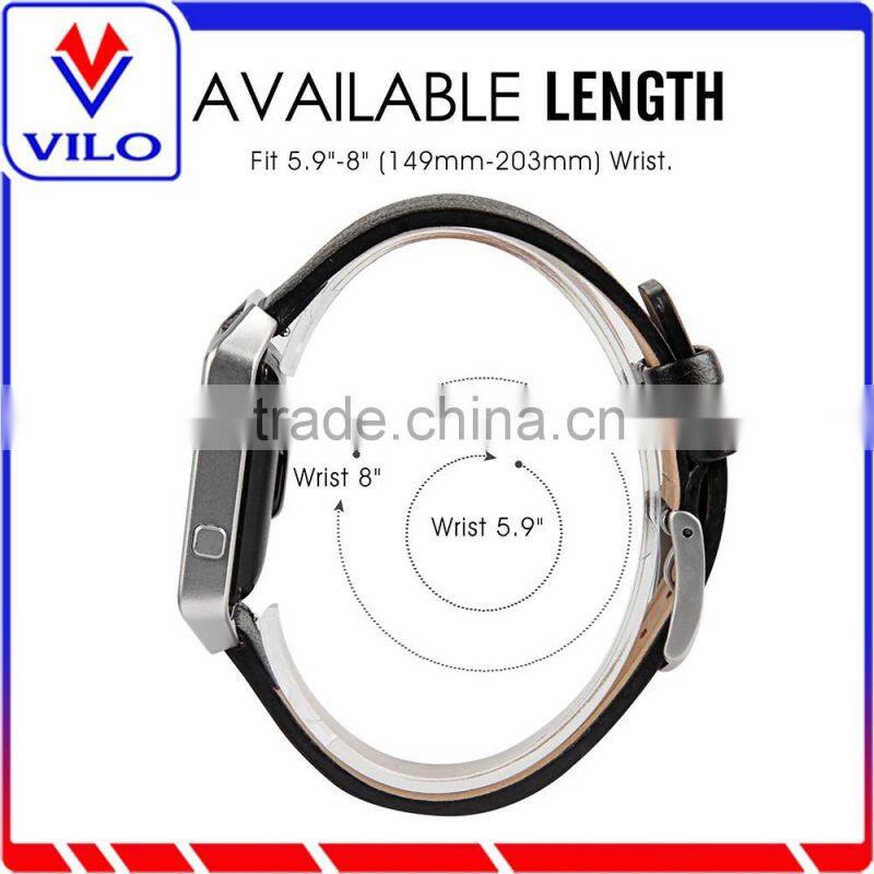Genuine Leather band Clasic Watchband Bracelet For Fitbit Blaze