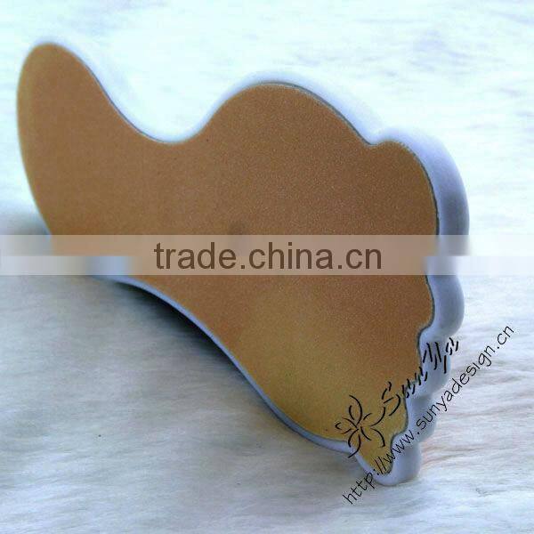 Foot shape wodden foot file