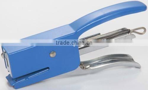 Metal hand plier stapler