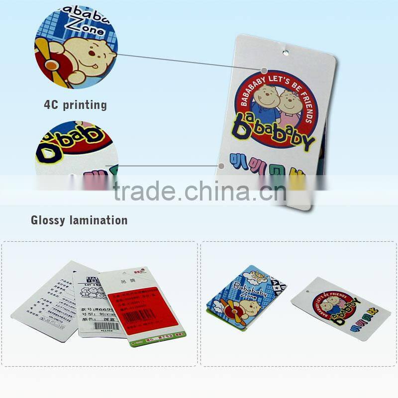 Special Discount Guangzhou 2015 Hot Stamping Colorful Printed Hangtag