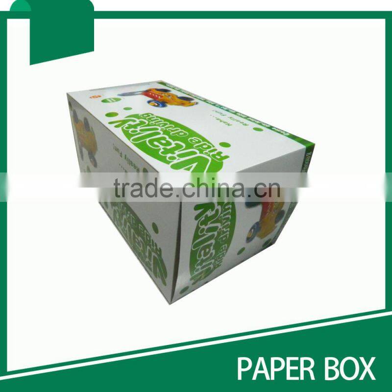 2015 COLOURFUL CARDBOARD CORRUGATED TOY BOX EP15565