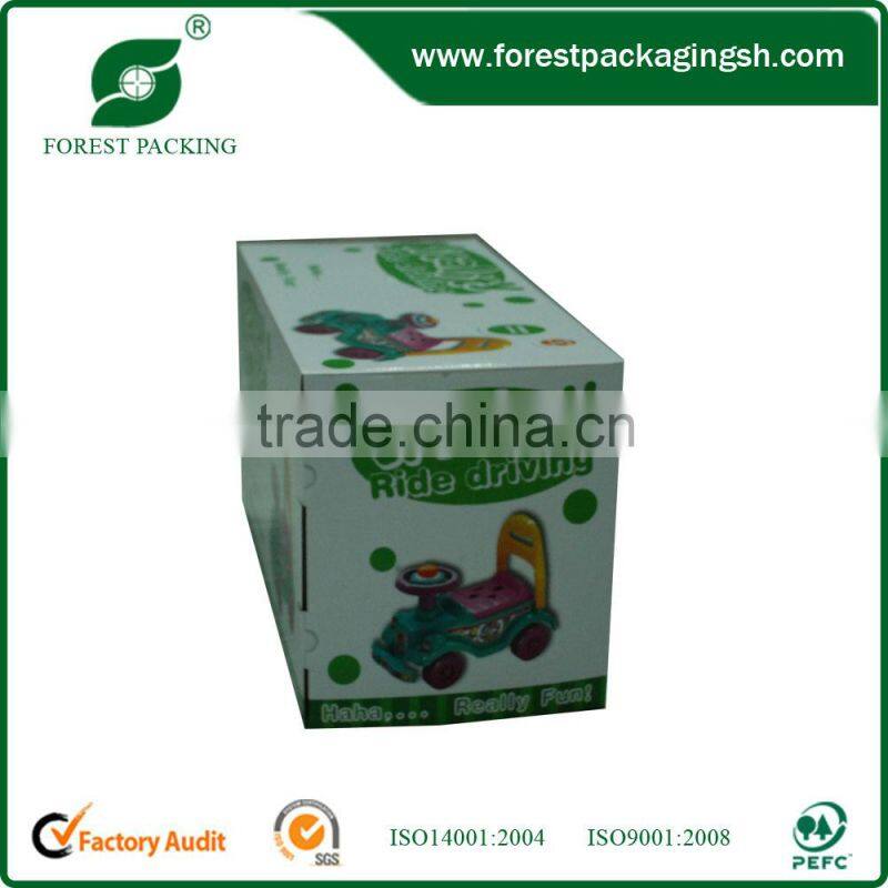 2016 NEW STYLE FANCY COLOURFUL TOY CORRUGATED BOX FOR SHIPPING AND PACKAGING