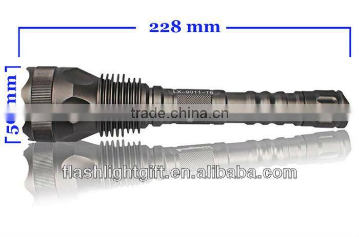 Cree T6 1000 lumen led waterproof flashlight