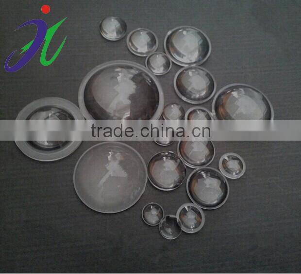 Acrylic aspheric Plano convex lens 29mm diameter 21mm focal length led optical lens