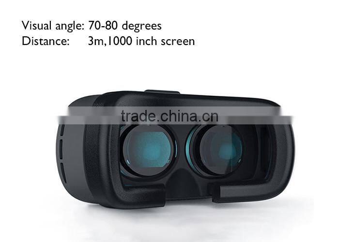 2016 Best Selling 3D Video Glasses Portable VR BOX