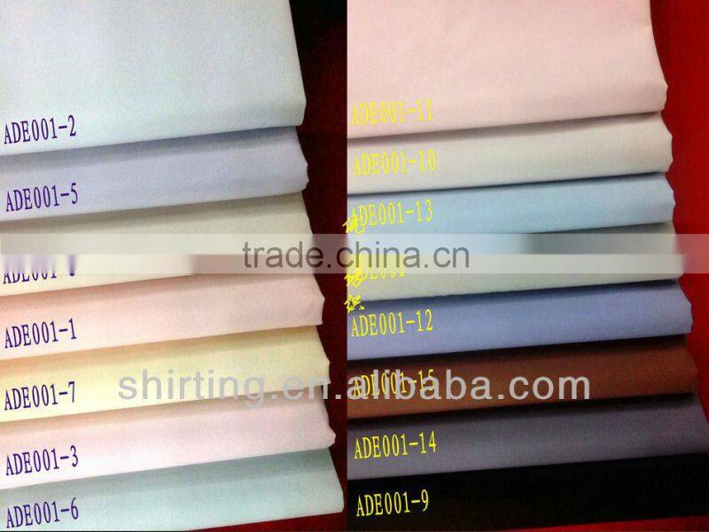 T/C dyed poplin fabric for shirt