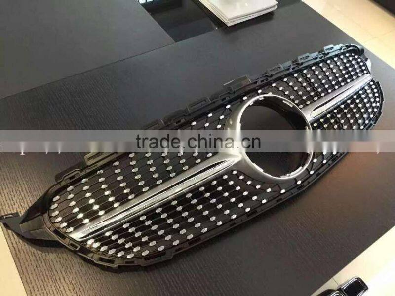 High quality C-class W205 2014~ON Full Star Grille for Mercedes