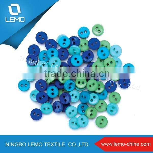 fashion four holes transparent resin buttons