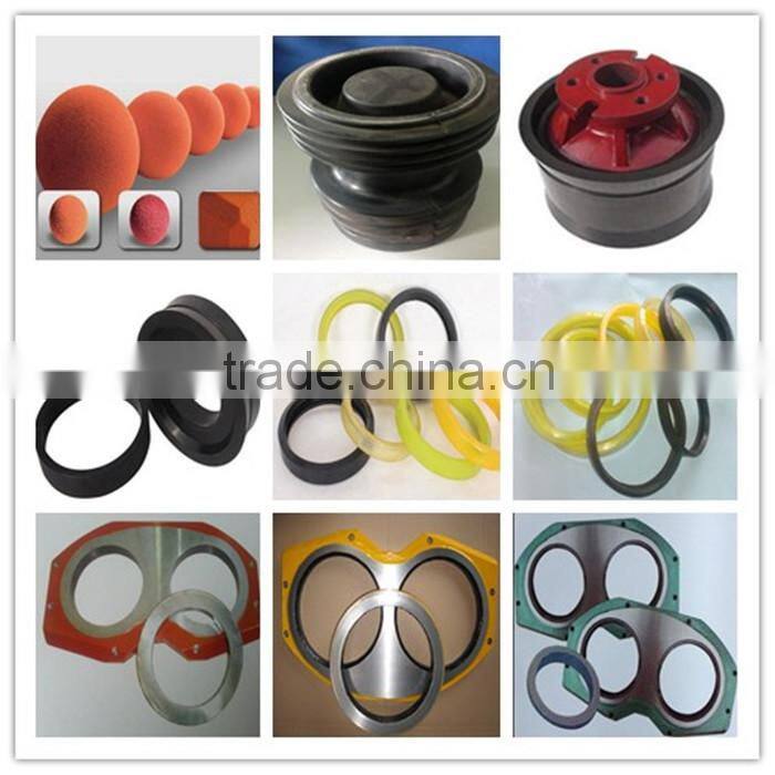 DN125 Concrete Pump parts Rubber Hose with forging Weld-on ends