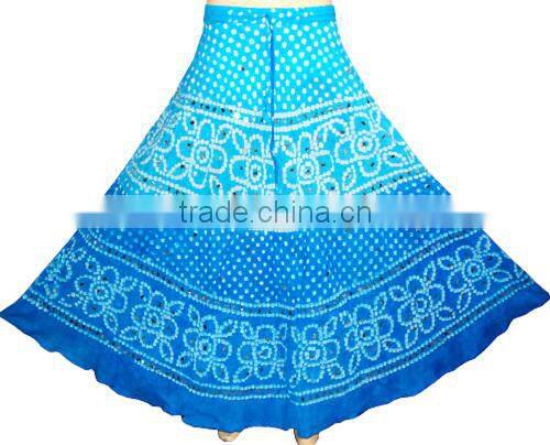 Summer Bandhej Skirts