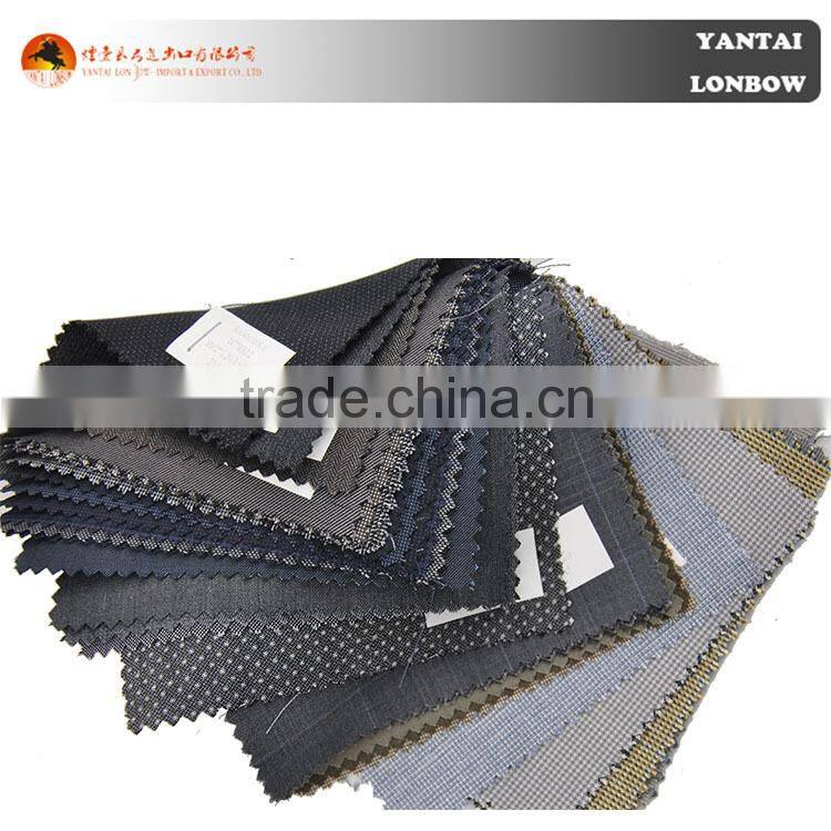 solid color wool cashmere fabric for men's suit