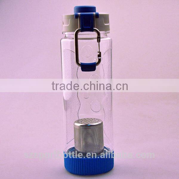 26oz bpa free and eco friendly high quality plastic tea strainer, bottle manufactured