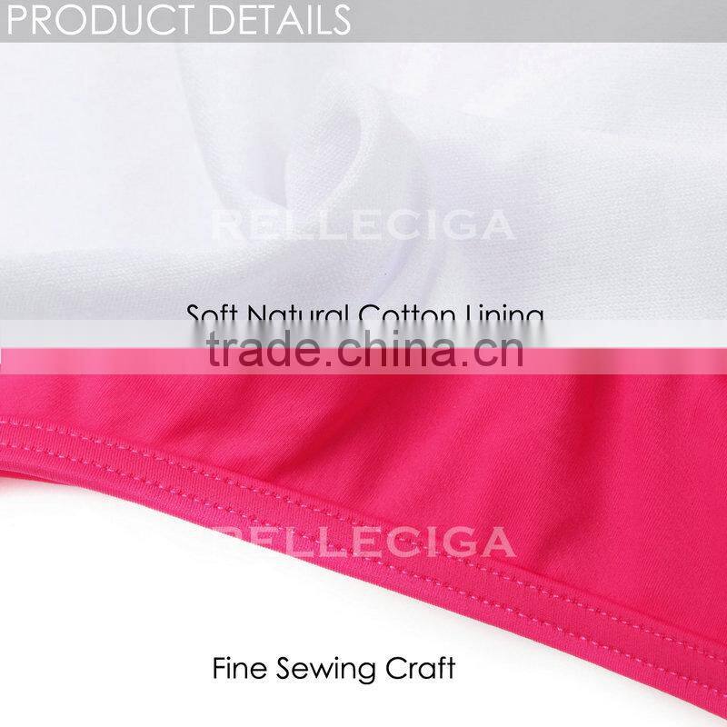 RELLECIGA 2016 Watermelon Red Push-up Triangle Top Swimwear with Adjustable Halter Strap & Brazilian Cut S