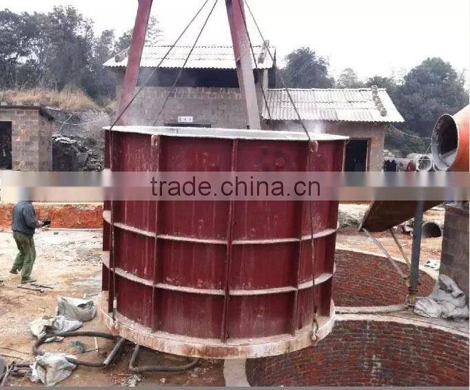 Vertical Vibrating Concrete Casting Pipe machine