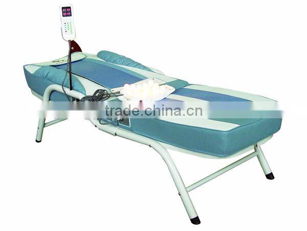 solid wooden MP3 Music massage bed hand carving