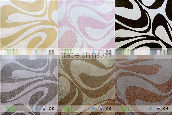 Interior modern 3d pvc beautiful wallpapers