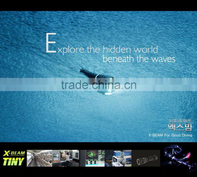 HI-MAX Classic Mini 1000 LM Cr ee LED Diving Flashlight