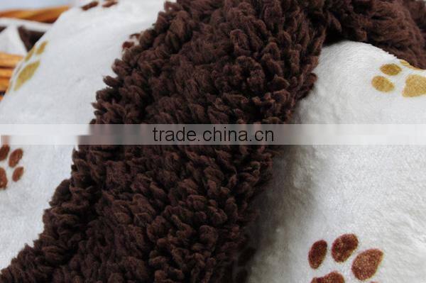 2 ply 100% polyester soft printed flannel fleece blankets