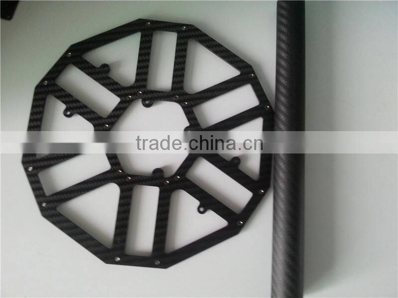 Customized CNC Cutting 3K Twill matte fibra di carbonio Carbon Fiber Frame, Carbon Fiber sheet, Carbon Fiber Tube