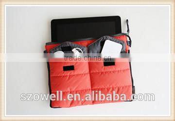 Portable multifunctional bag laptop sleeve lady handbag