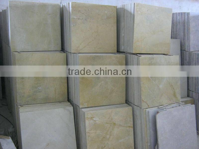 POLISHED GREY YELLOW MARBLE TILES