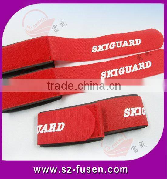 Hot saled magic tape ski products straps magic tape and ski sleeve