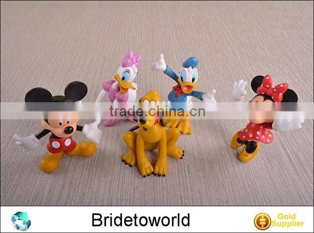 Newest Plastic Mickey Mouse cartoon figure toy