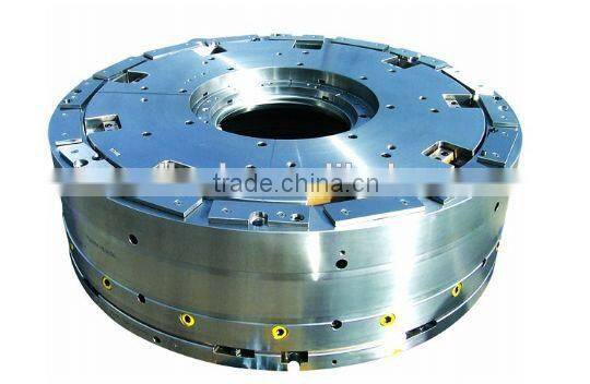 Segmented molds for PCR and TBR radial tires