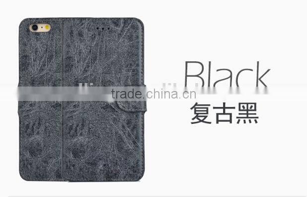 Factory Wholesale Retro Matt Polished Leather Case For iPhone 5/5s