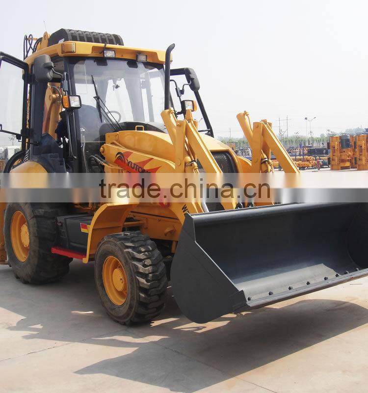 Hot Sale 4X4 Drive 1.7 Ton Chinese Backhoe Loader
