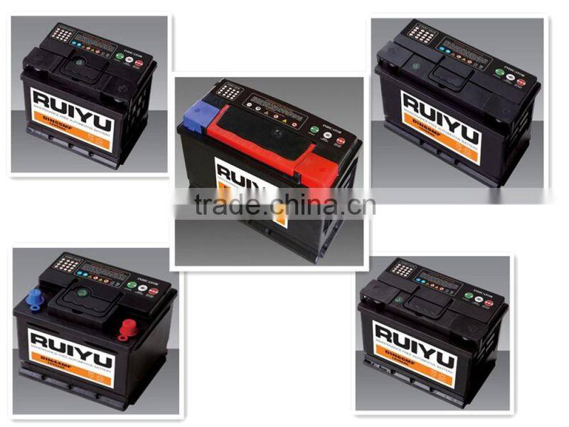 N200 maintenance free 12v lead acid battery
