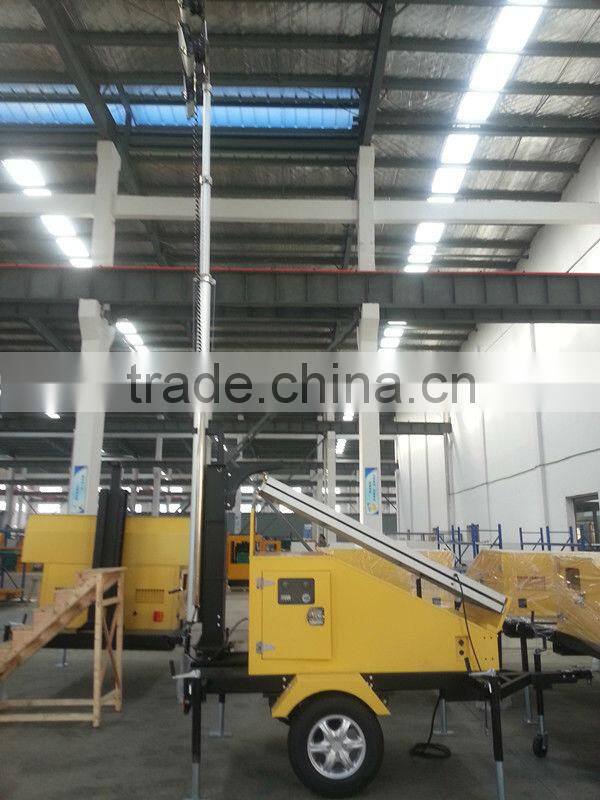 24V solar light tower in dubai