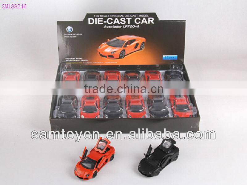 Small metal toy cars with light,music