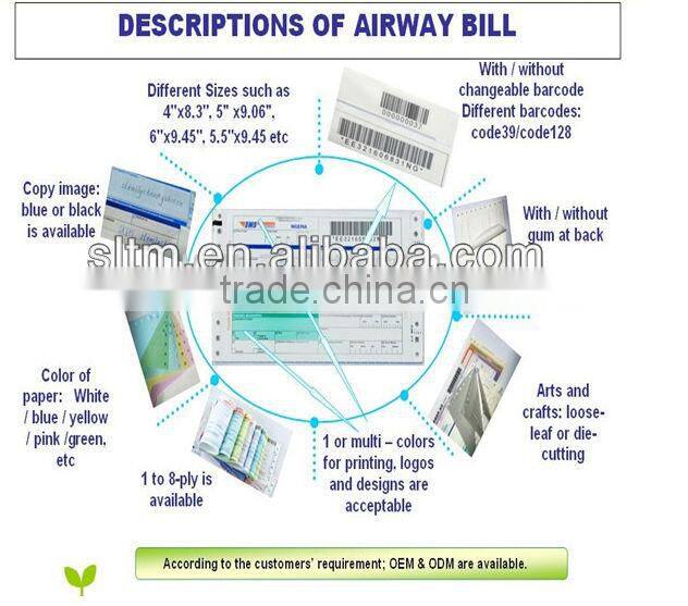 express bill TNT//DHL airway bill
